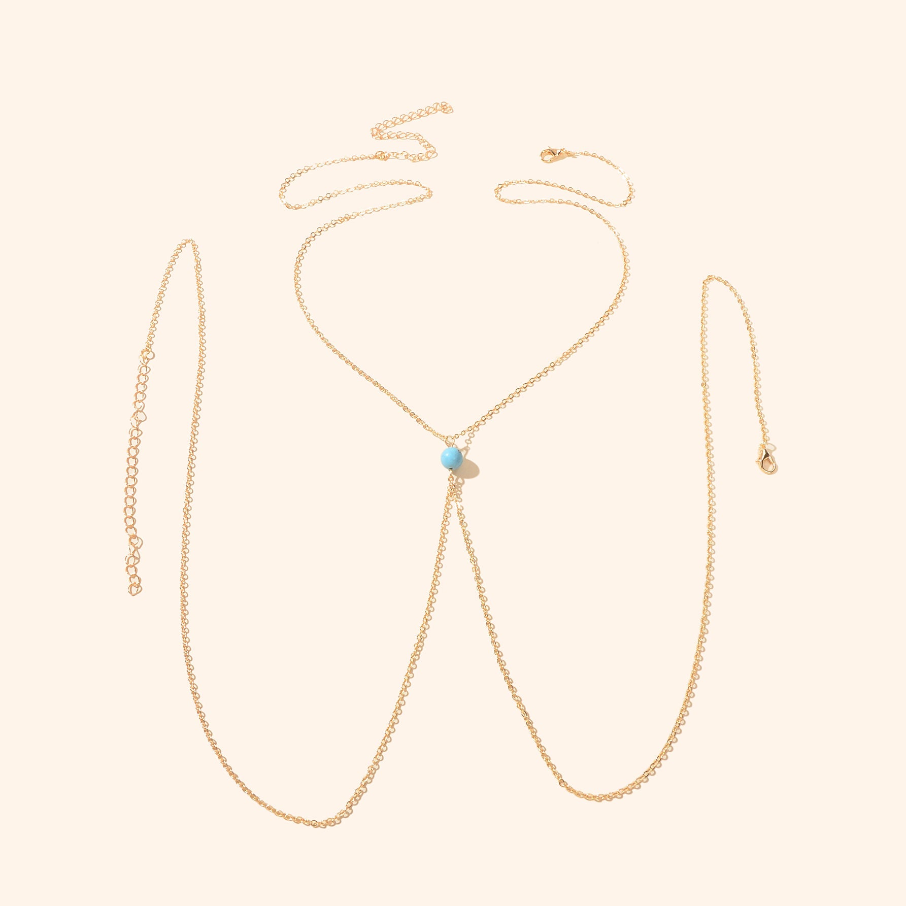 Gold Bra Body Chain Bikini Harness Necklace Body Jewellery Beach Accessories-1