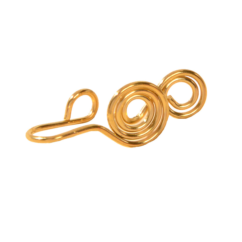 Punk Circle Fake Lip Ear Nose Ring Hanger Clip On Non Piercing Body Jewellery-4