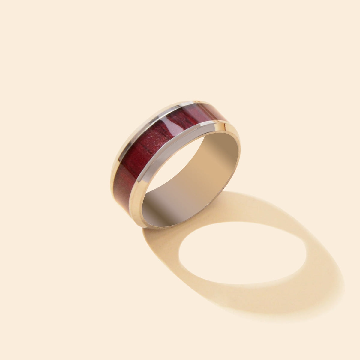 Winered Basic Promise Plain Finger Ring Women Anniversary Band Comfort Fit-3