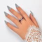 Winered Basic Promise Plain Finger Ring Women Anniversary Band Comfort Fit-0