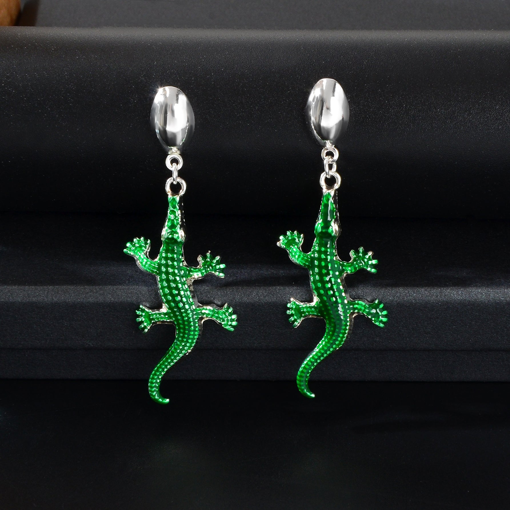 New Design Creative Animal Accessories Crocodile Dangle Earrings Daily Night out Pub Jewelry-4