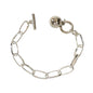 Fashion Jewellery Silver Chain Beads Charm Bracelet Minimalist Women Accessories-0