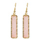 Fashion Jewellery Pink Acrylic Square Drop Earrings Wholesale Price Accessories-6